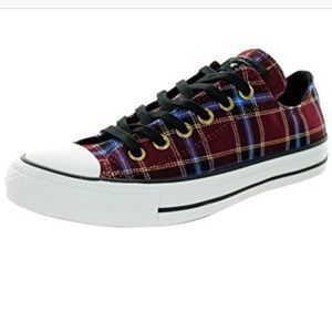 Plaid Converse All Star Size 7.5